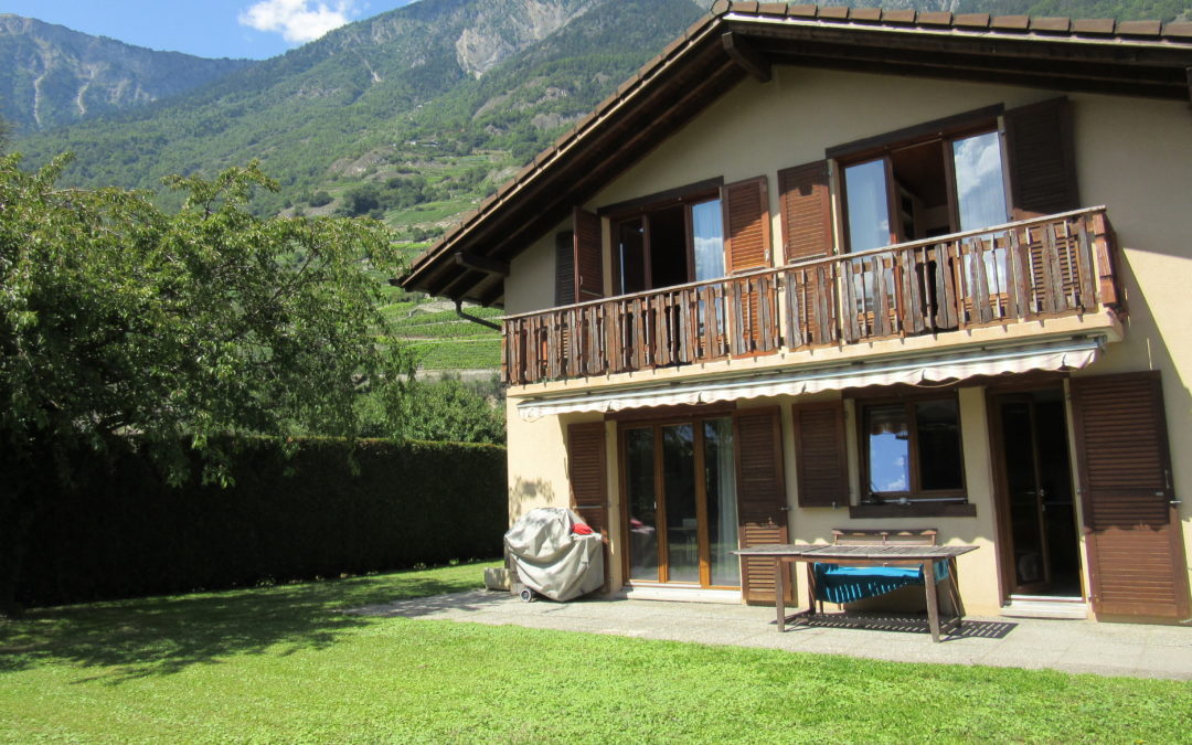 – VENDU – Fully, villa indiv. 4,5pces, terrain 520m2