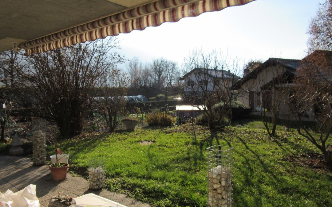 – VENDU – Fully, bel app. 3,5 pces rez pelouse